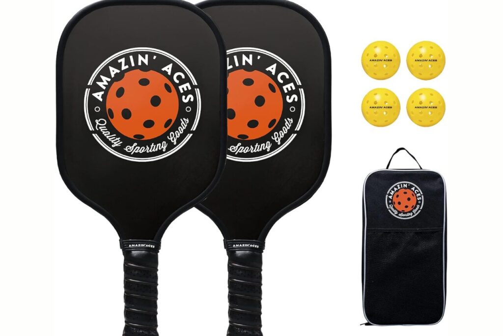 Amazin' Aces Classic Graphite Pickleball Paddles Set