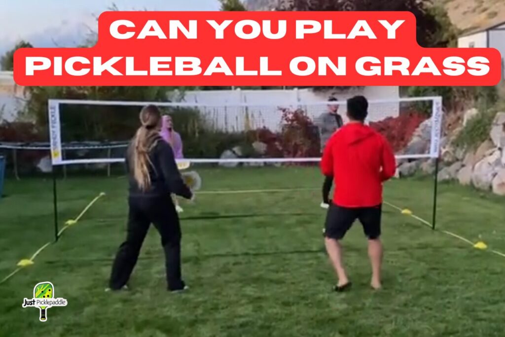 Can You Play Pickleball On Grass?