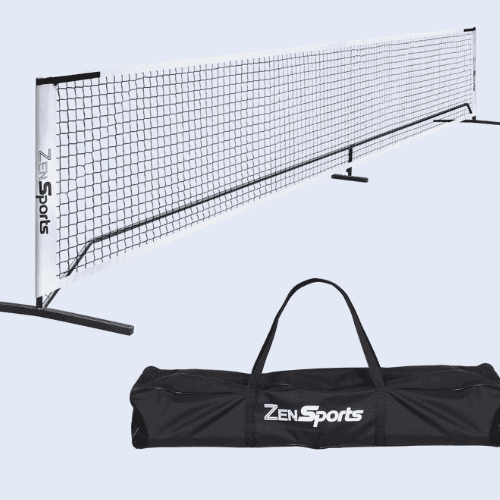 ZENY Portable Pickleball Net Set System with Metal Frame