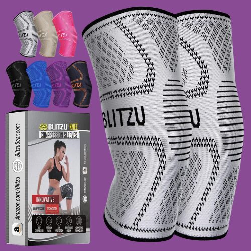 BLITZU Compression Knee Brace for Pain Relief and Performance Boost BLITZU Compression Knee Brace for Pain Relief and Performance Boost