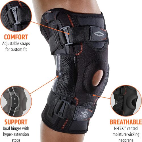 Shock Doctor Knee Brace – Maximum Support for Knee Injury Relief Shock Doctor Knee Brace – Maximum Support for Knee Injury Relief